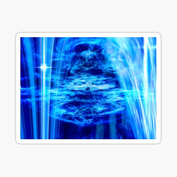 Blue Sticker