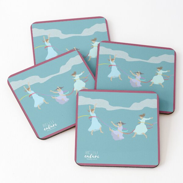 Item preview, Ballerine Volanti | Illustration designed and sold by BelluCuluri.