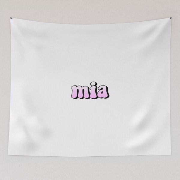 Item preview, aesthetic pastel pink gradient mia name designed and sold by STAR10008.