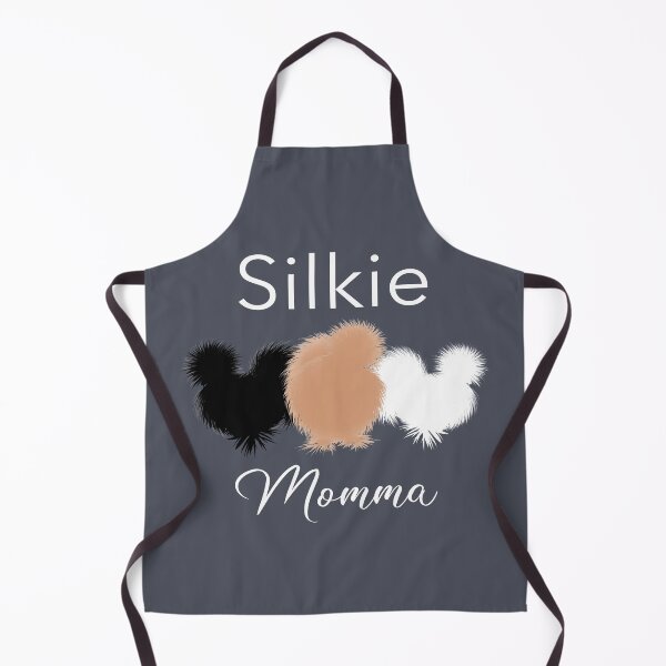 Item preview, Silkie Momma, Black White and Buff Silkie Chickens designed and sold by Cute Designs Shop.