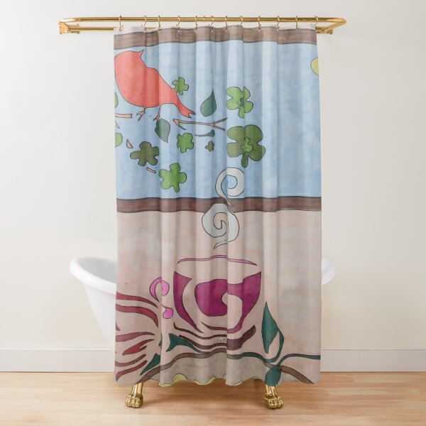 Morning Zen Shower Curtain