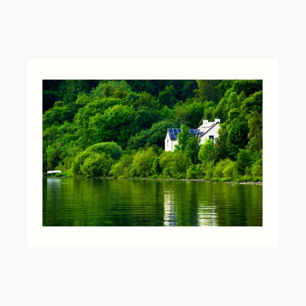 Millarochy Bay Home, Scotland Art Print