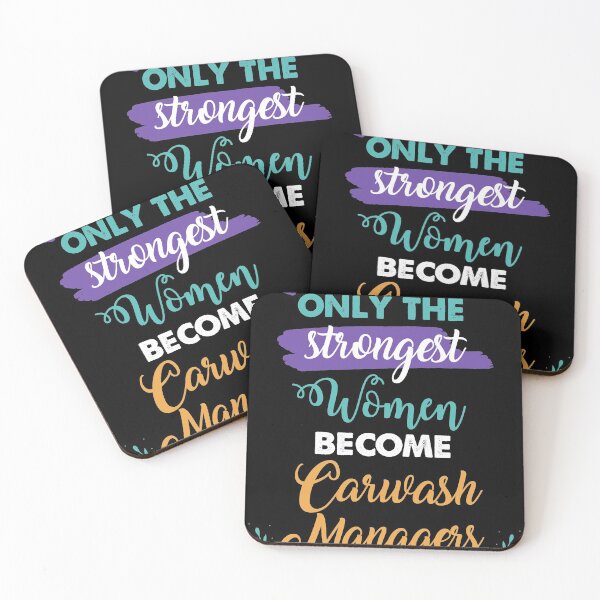 Item preview, Carwash Managers gift only the strongest women become Carwash Managers designed and sold by Custom365.