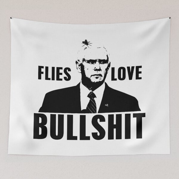Item preview,  Flies Love Bullshit designed and sold by Mariano Topno.