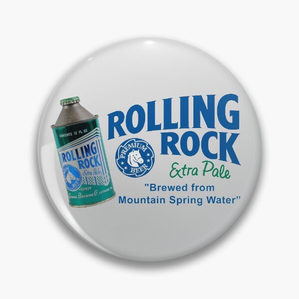 Item preview, Rolling Rock Beer Cone Top Can Design designed and sold by pineapplepink.