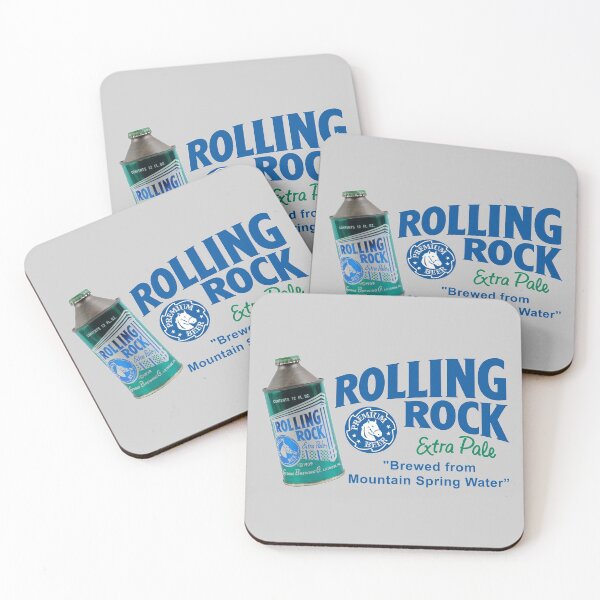 Item preview, Rolling Rock Beer Cone Top Can Design designed and sold by pineapplepink.