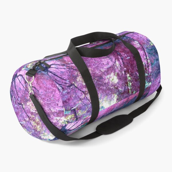 Item preview, Fantasy Nature Scene with Pink and Purples flowers Reflecting in the Water designed and sold by Zen Goat.
