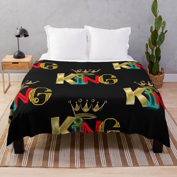 Item preview, Black King Black Proud Woke Afrocentric designed and sold by ThundalyLife.