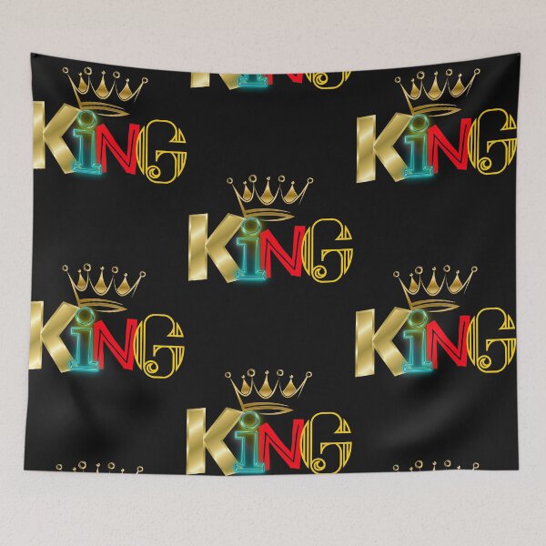 Item preview, Black King Black Proud Woke Afrocentric designed and sold by ThundalyLife.