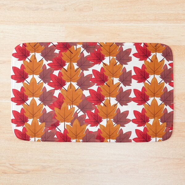 Item preview, gold Autumn leaves pattern designed and sold by esm75.