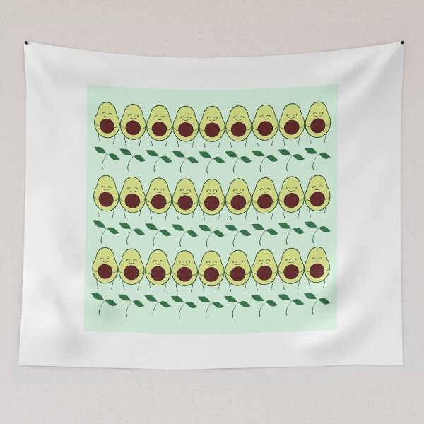 Item preview, cute vegan design avocados and plants designed and sold by hailstormb.