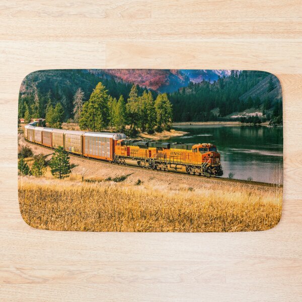 Item preview, Car Train by the River designed and sold by Bryan Spellman.
