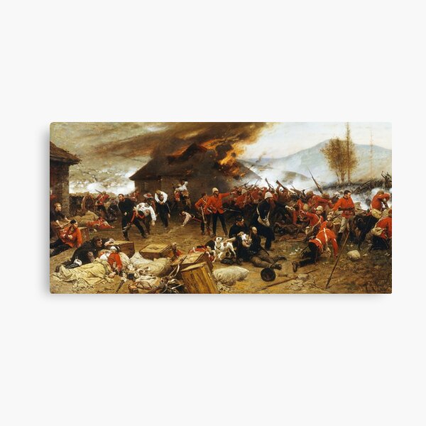 ZULU. Rorke's Drift. Canvas Print