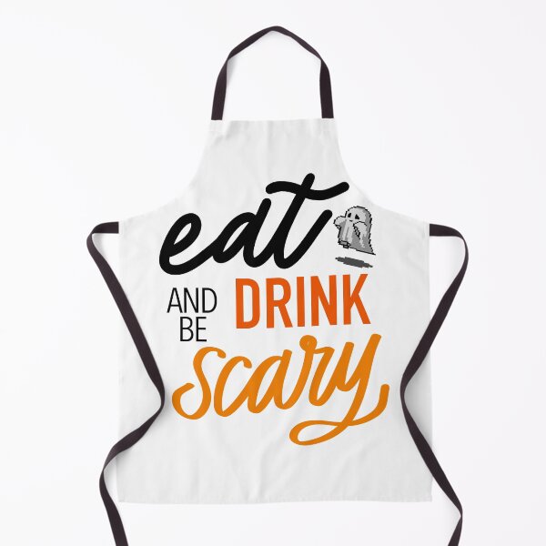 Item preview, Eat Drink and Be Scary designed and sold by diginomdesigns.
