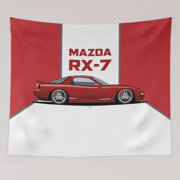 Item preview, Mazda RX7 red designed and sold by Keyur44.