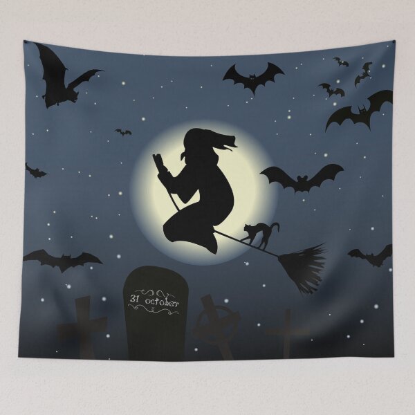 Item preview, Scary Halloween Cemetery designed and sold by Fashimation20.