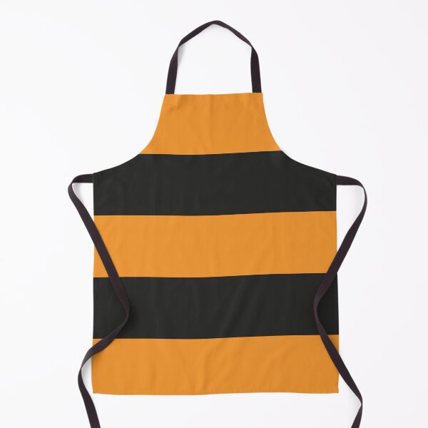 Item preview, Large ORANGE and BLACK  Horizontal STRIPES designed and sold by RachelMacht.