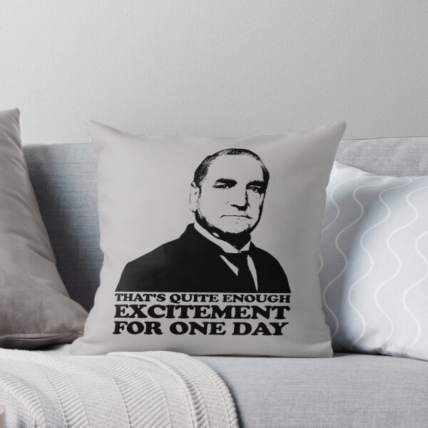 Item preview, Downton Abbey Carson Excitement Tshirt designed and sold by theshirtnerd.