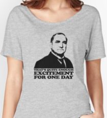 Downton Abbey Carson Excitement Tshirt Women's Relaxed Fit T-Shirt