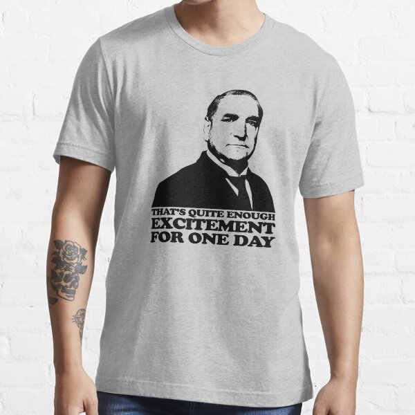 Downton Abbey Carson Excitement Tshirt Essential T-Shirt