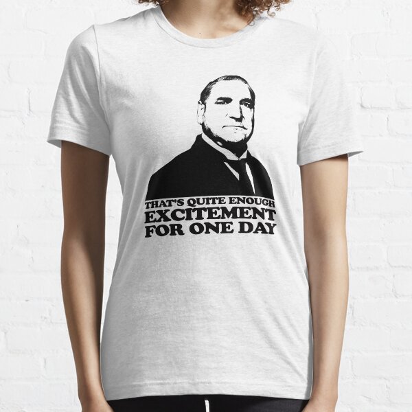 Downton Abbey Carson Excitement Tshirt Essential T-Shirt