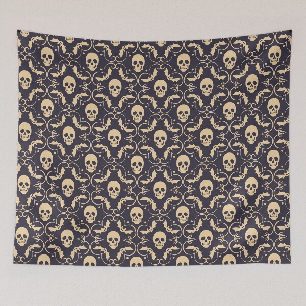 Item preview, Halloween skull pattern  designed and sold by yoshra.