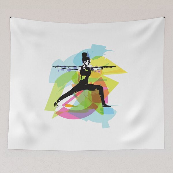 Item preview, Yoga Pose - Warrior designed and sold by PMA-Design.