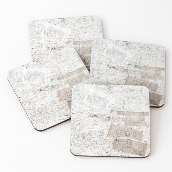 Item preview, Vintage Grunge, stucco, cement and architect plan pattern designed and sold by Lefteris Betsis.