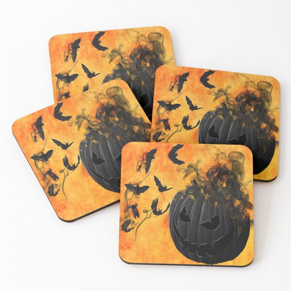 Item preview, Scary Dark Halloween Pumpkin designed and sold by Fashimation20.