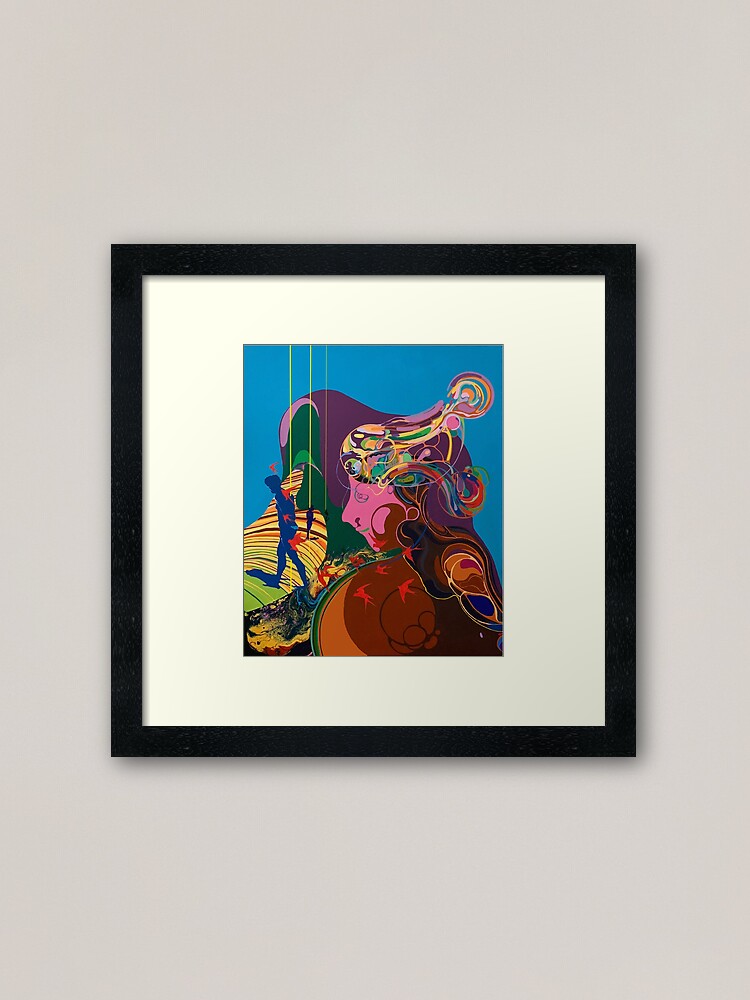 Alternate view of Following Love Framed Art Print