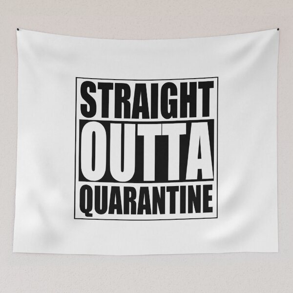 Item preview, Straight Outta Quarantine W designed and sold by REApparelCo.