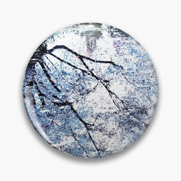 Item preview, Fantasy Nature Scene with Black Tree Reflecting in White Water designed and sold by Zen  Goat.
