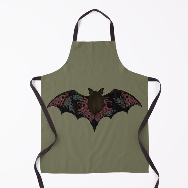 Item preview, Halloween bat and chrysanthemums designed and sold by BV-creas.