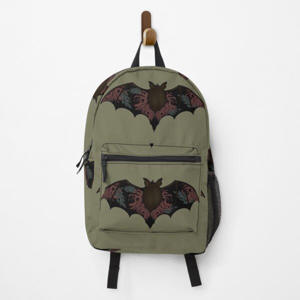 Item preview, Halloween bat and chrysanthemums designed and sold by BV-creas.