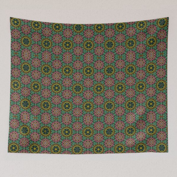 Item preview, Pink Flora Pattern III designed and sold by LifeLikeDesigns.