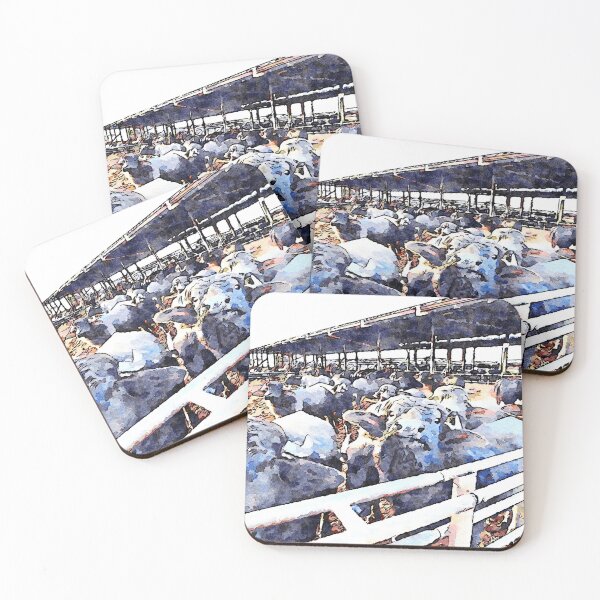 Item preview, Buffaloes in the stall designed and sold by Giuseppe Cocco.
