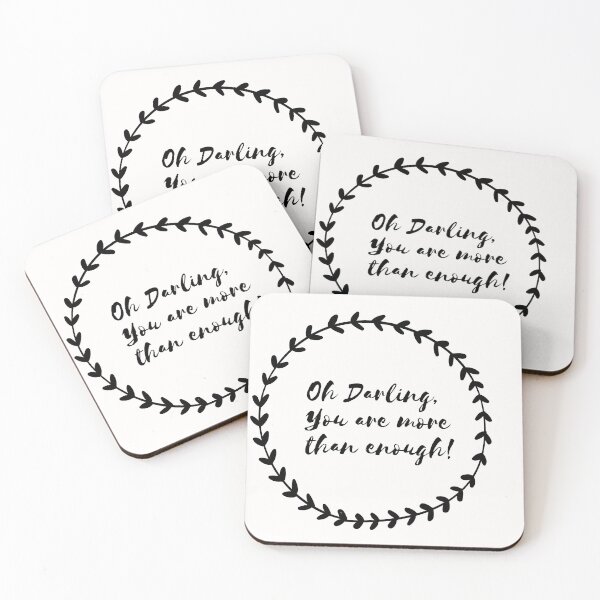 Item preview, Oh Darling, You’re More Than Enough designed and sold by PetitePeche.
