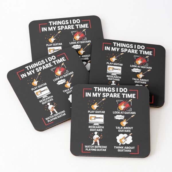 Item preview, Funny 6 Things I Do In My Spare Time Guitar Player Lover Gifts designed and sold by Best Designer.