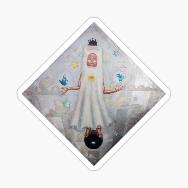 Ghost of Manifesting Sticker