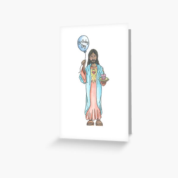 Birthday Boy Jesus Greeting Card