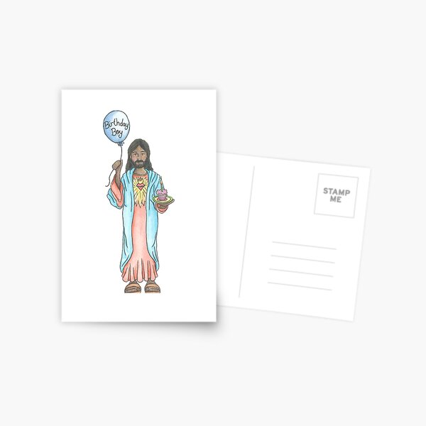 Birthday Boy Jesus Postcard
