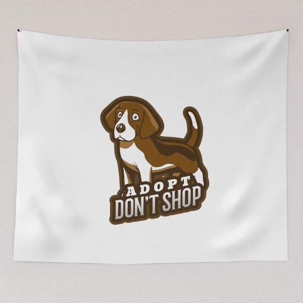 Item preview, Adopt Don't Shop  designed and sold by joabaj.