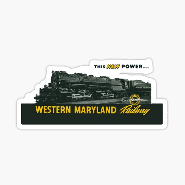 Item preview, Vintage Western Maryland Railroad designed and sold by QuayTradingCo.