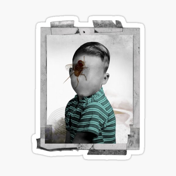 Faceless 4 Sticker