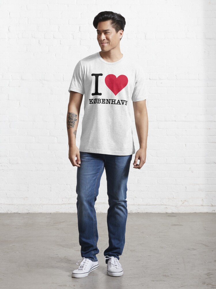 Afbestille Breddegrad filthy I love Copenhagen" Essential T-Shirt for Sale by artpolitic | Redbubble