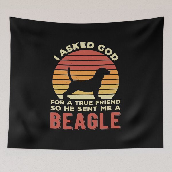 Item preview, True Friend Funny Beagle designed and sold by artworkbyrihen.