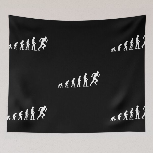 Item preview, running silhouette evolution designed and sold by designMarks.