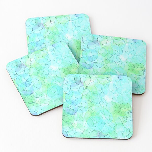 Item preview, Blue and green bubble pattern designed and sold by megan1007.