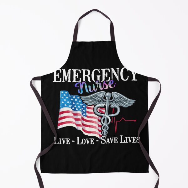 Item preview, ER Nurse Live Love Save Lives - Emergency Nurses Day - Gift designed and sold by Dressed For Duty.