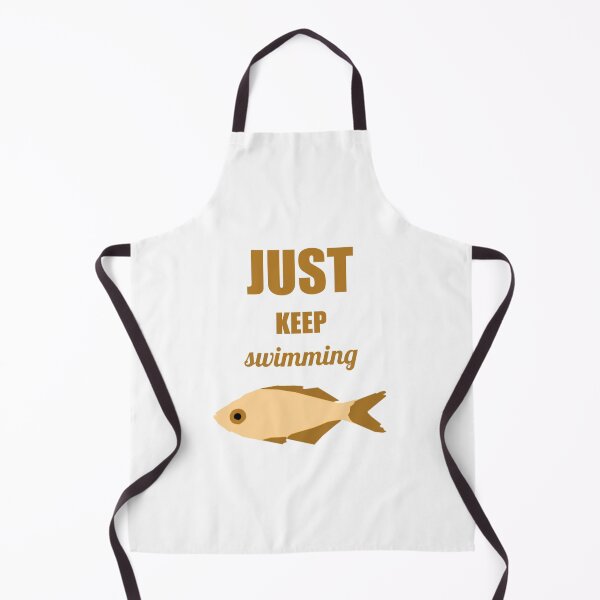 Item preview, Just Keep Swimming designed and sold by RainbowFishArt.
